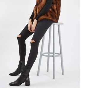 TOPSHOP Moto Leigh Ripped Jeans